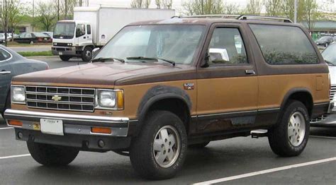 Chevrolet S10 Blazer - reviews, prices, ratings with various photos