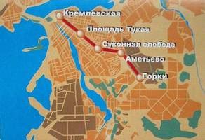 Kazan metro: Maps