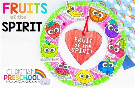 Printable Fruit Of The Spirit Craft