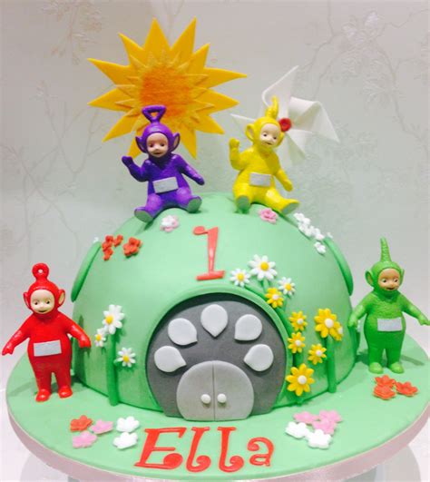 Teletubbie 1st Birthday cake | Teletubbies birthday cake, 1st birthday ...