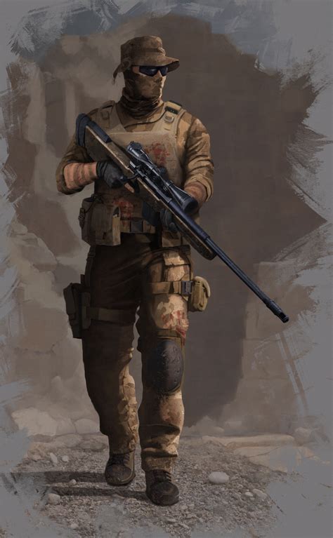 ArtStation - Contemporary Soldier