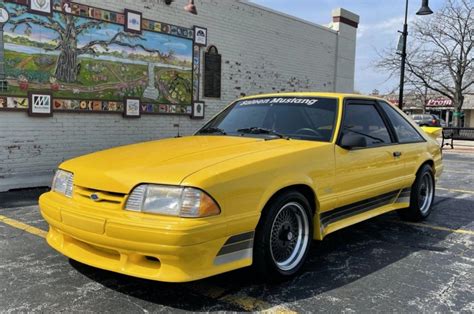 For Sale: 1988 Ford Mustang Saleen (#291, yellow, modified, 5.0L V8, 5-speed manual, 80K miles ...