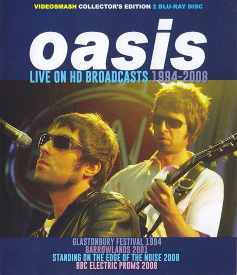 Oasis / Live On HD Broadcasts 1994-2008 / 2Blu Ray R – GiGinJapan