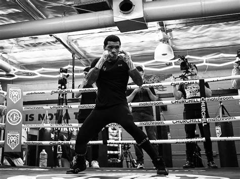 Photos: Conor Benn Shows Off Moves at Media Workout For Dobson Fight ...