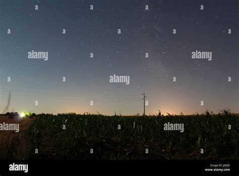 Summer night sky Stock Photo - Alamy