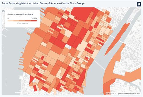 NYC COVID-19 Work Behavior MAp – Information Visualization