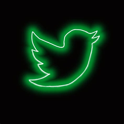 Neon green Twitter icon | Iphone wallpaper green, Neon green asthetics, Twitter logo