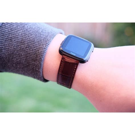 Leather Fitbit Versa Band