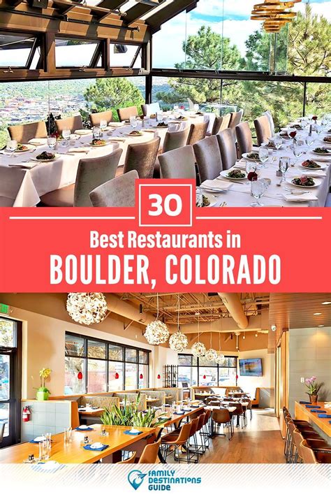 Want to see the best restaurants in Boulder, CO? We’re ...