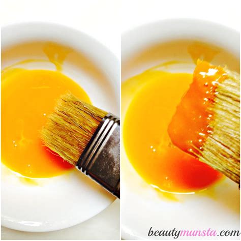 How to make an Egg Yolk Hair Mask at Home - beautymunsta - free natural beauty hacks and more!