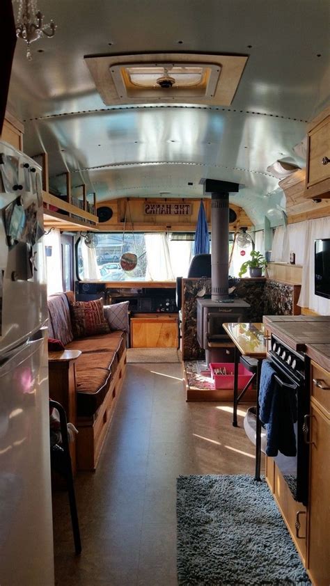 25 Stunning Short Bus Conversion Inspiration #camper #camperdecor #camperdesignideas | Interior ...