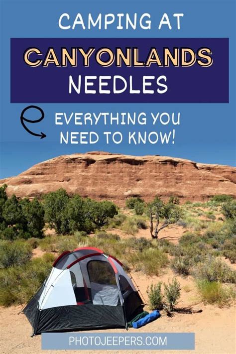 Needles Canyonlands Camping - PhotoJeepers