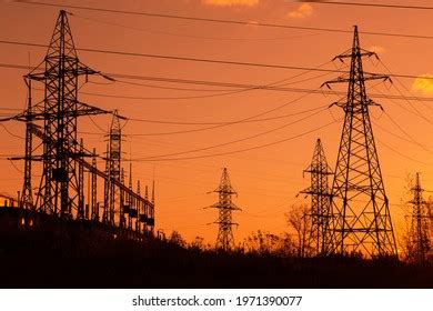 4,342 Powerline silhouette Images, Stock Photos & Vectors | Shutterstock