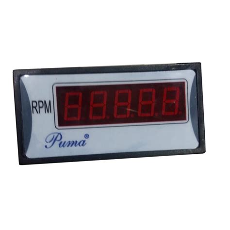 PUMA Digital RPM Meter NPN (96*48) Tachometer > Automation & Controls