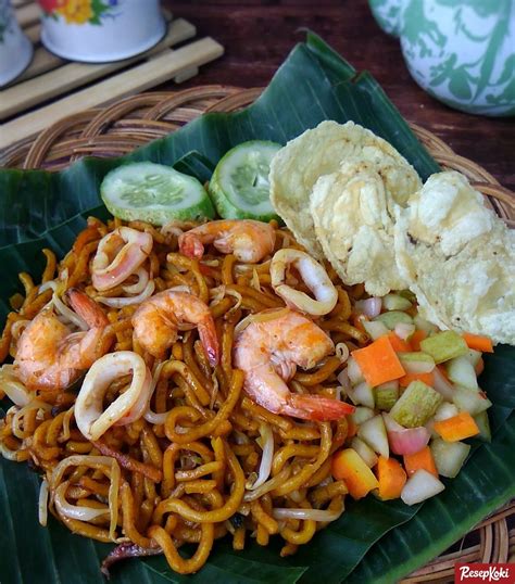 Mie Goreng Aceh Seafood Sedap Praktis - Resep | ResepKoki