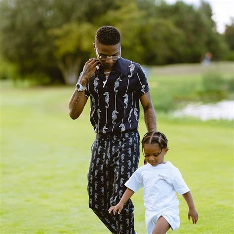 Singer Wizkid Shares Adorable Photos With His Son