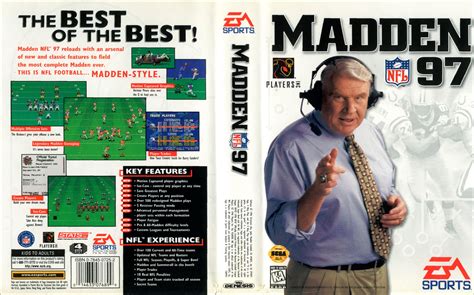 Madden NFL 97 | Madden nfl, Kids sports, Nfl