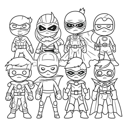 Free Printable Superhero Coloring Pages For Kids Outline Sketch Drawing Vector, Wing Drawing ...