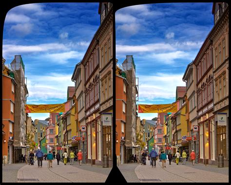 Pedestrian Zone :: Stereoscopic Cross Eye 3D :: - a photo on Flickriver