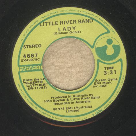 Little River Band - Lady (1978, Jacksonville Pressing, Vinyl) | Discogs