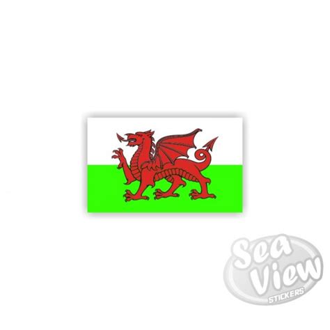 Welsh Flag Sticker