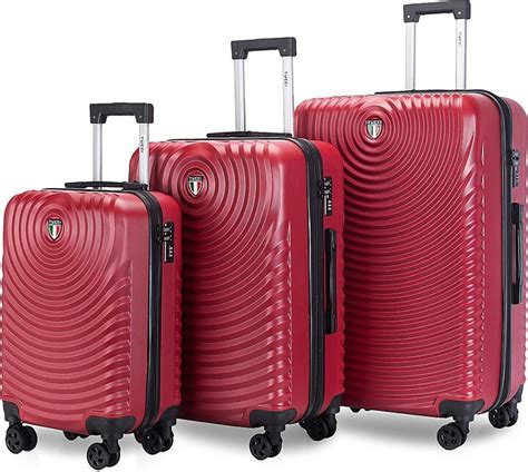 TUCCI Italy Genesi Textured Hardshell 3-Piece Luggage Set - ShopStyle