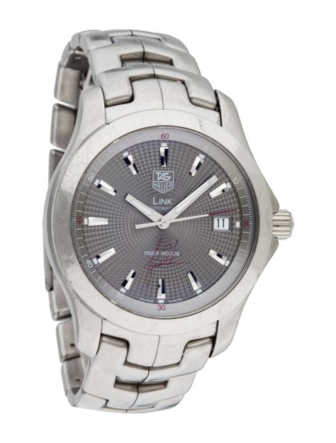 Tag Heuer Link Tiger Woods Limited Edition Watch - TAG20573 | The RealReal