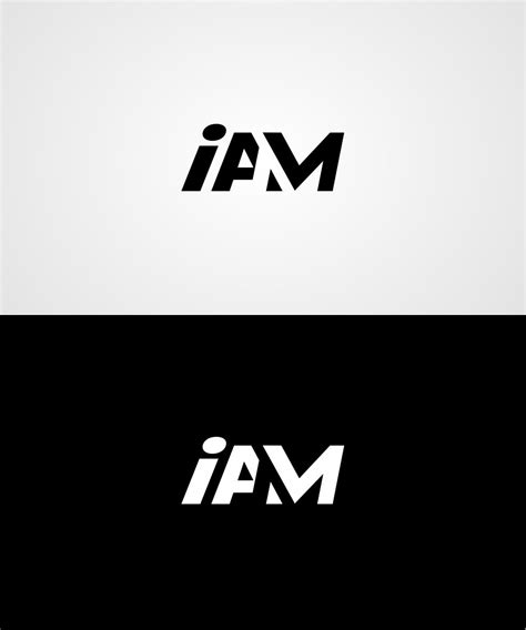 Bold, Modern, Clothing Logo Design for 'I am' Variations with font such as I AM and I Am etc ...