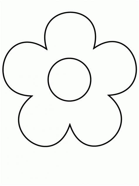 Easy Flower Drawings - ClipArt Best