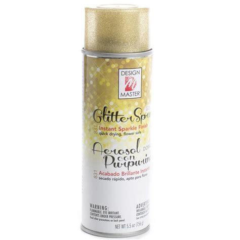 Gold Glitter Spray Paint - Mediums and Finishes - Painting Supplies - Craft Supplies | Glitter ...