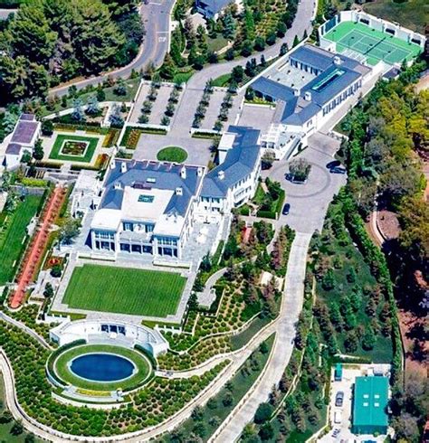 $90,000,000 gated mega mansion in the California Hills with 11 bedrooms ...