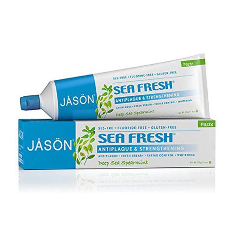 Jason Sea Fresh Toothpaste, Deep Sea Spearmint - Sara Sullivan