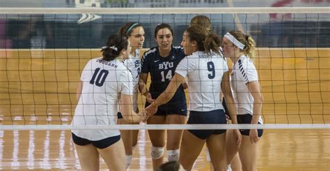 BYU women's volleyball team beats Portland in a tight 3-1 game - The Daily Universe