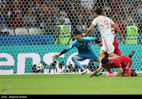 Spain’s Accidental Goal Breaches Iran’s Great Defense in World Cup 2018 - Photo news - Tasnim ...