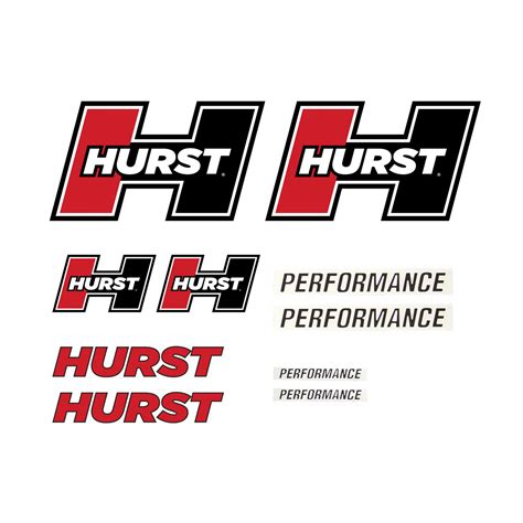 Hurst Decals 1320000 - Free Shipping on Orders Over $99 at Summit Racing