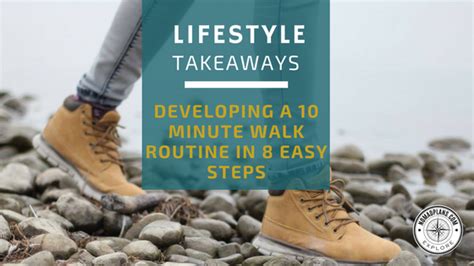 Easy steps to start walking everyday. Will you take the 10 minute walking challenge?