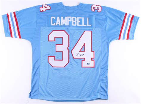 Earl Campbell Signed Jersey (Fiterman Sports Hologram) | Pristine Auction