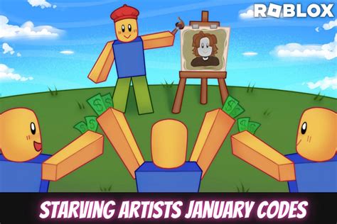 Roblox Starving Artists codes (January 2023)