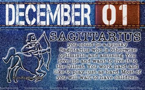 December 1 Zodiac Horoscope Birthday Personality | SunSigns.Org