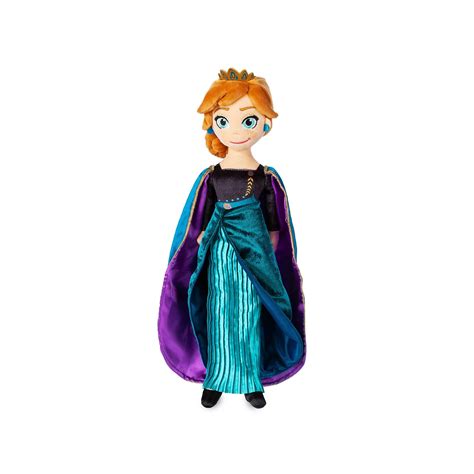 Buy Disney StoreOfficial Queen Anna Soft Toy Doll, Frozen 2, 46cm/17”, Doll in Dress with ...