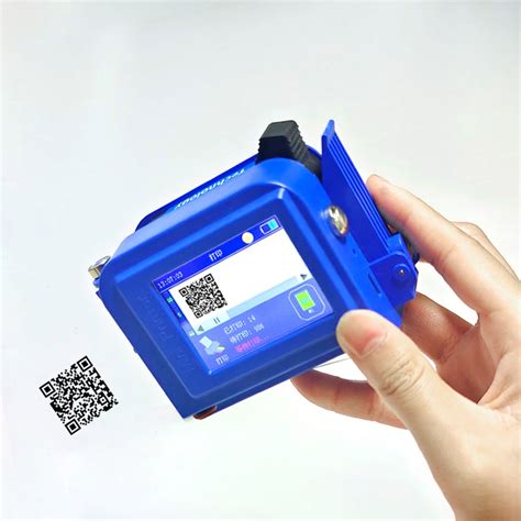 Mini hand-held inkjet printer Small portable inkjet printer Production date QR code intelligent ...