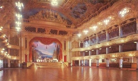 Blackpool Tower Ballroom in 1958 after its restoration following the fire in December 1956 ...