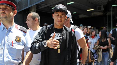 Neymar is in Barcelona