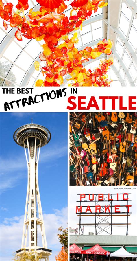 The Best Seattle Attractions - Travel Guide | Pursuing Pretty