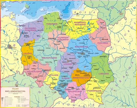 a large map of germany with all the major cities and towns on it's borders