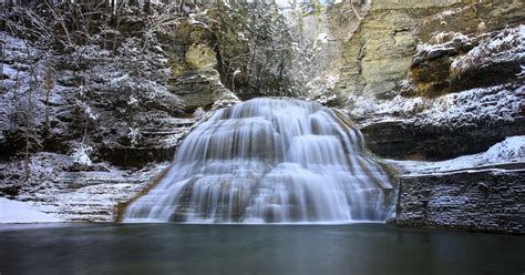 Hike to Watkins Glen's Waterfalls , Watkins Glen South Rim Trail