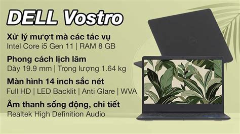 Những chiếc laptop Dell Core i5 14 inch nổi bật năm 2023