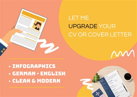 Design a modern cv, cover letter on canva, german, english by Magdalenmarie_ | Fiverr