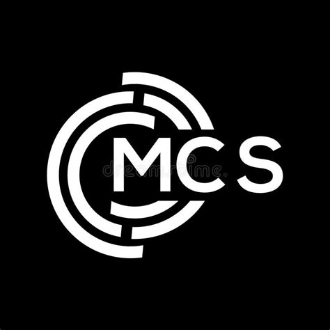 MCS Letter Logo Design. MCS Monogram Initials Letter Logo Concept Stock ...