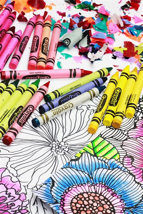 alisaburke: crayons: tips and tricks